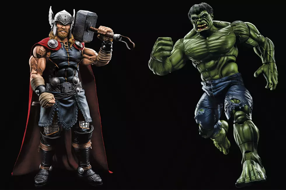 Best Buddies Hulk and Thor Join Marvel Legends 12-Inch Line