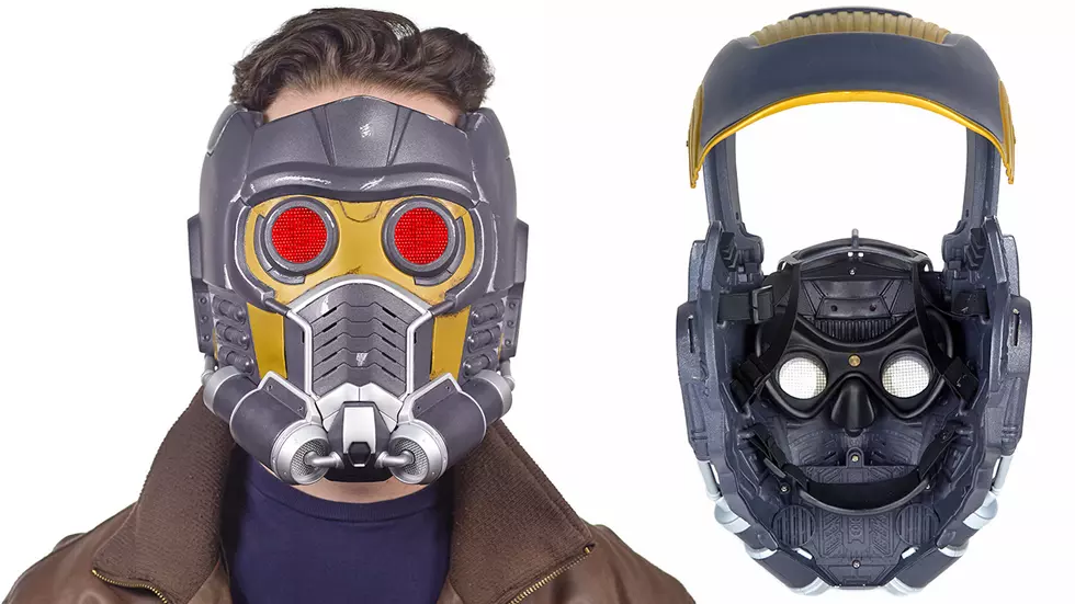 Guardians of the Galaxy Marvel Legends Series Star-Lord Premium Electronic  Roleplay Helmet Prop Replica
