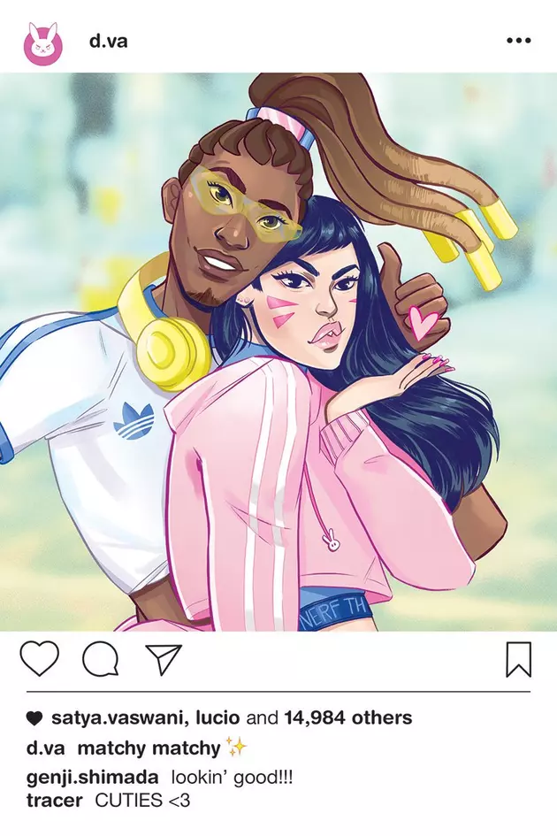 Good Thing: Julia Reck&#8217;s &#8216;Overwatch&#8217; Instagram Art Is A Buoyant Delight
