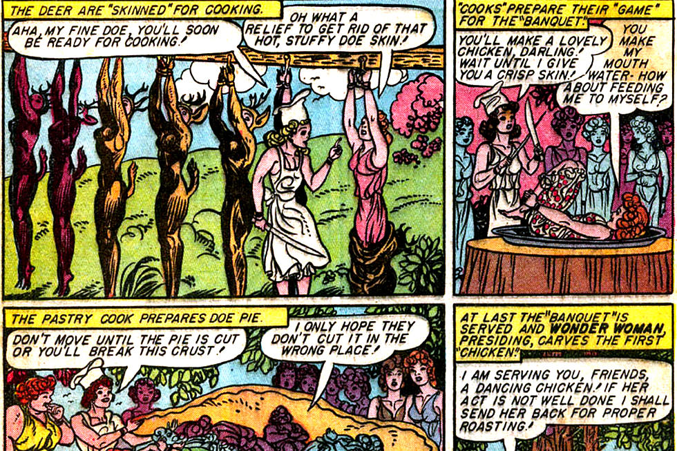 980px x 653px - The Kinkiest Moments In Golden Age 'Wonder Woman' Comics