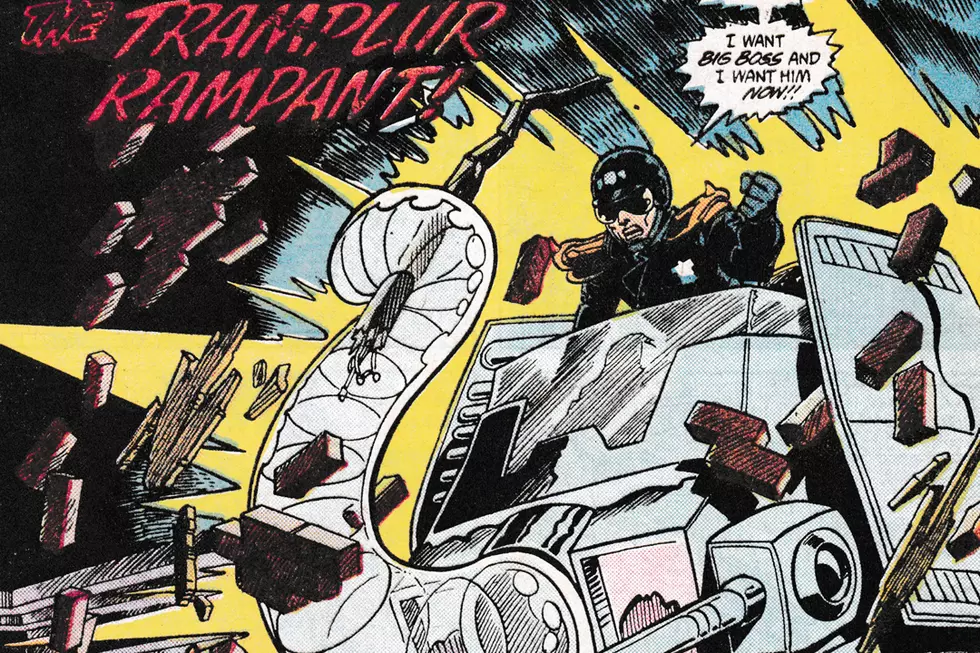 Bizarro Back Issues: Battling The Scourge Of Police Corruption In The Form Of A Robot Elephant (1988)