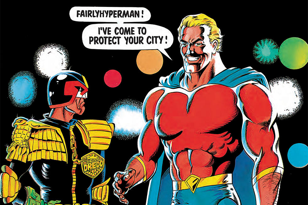 Judge Dredd Takes On Fairlyhyperman In ‘The Cape & Cowl Crimes’ [Preview]