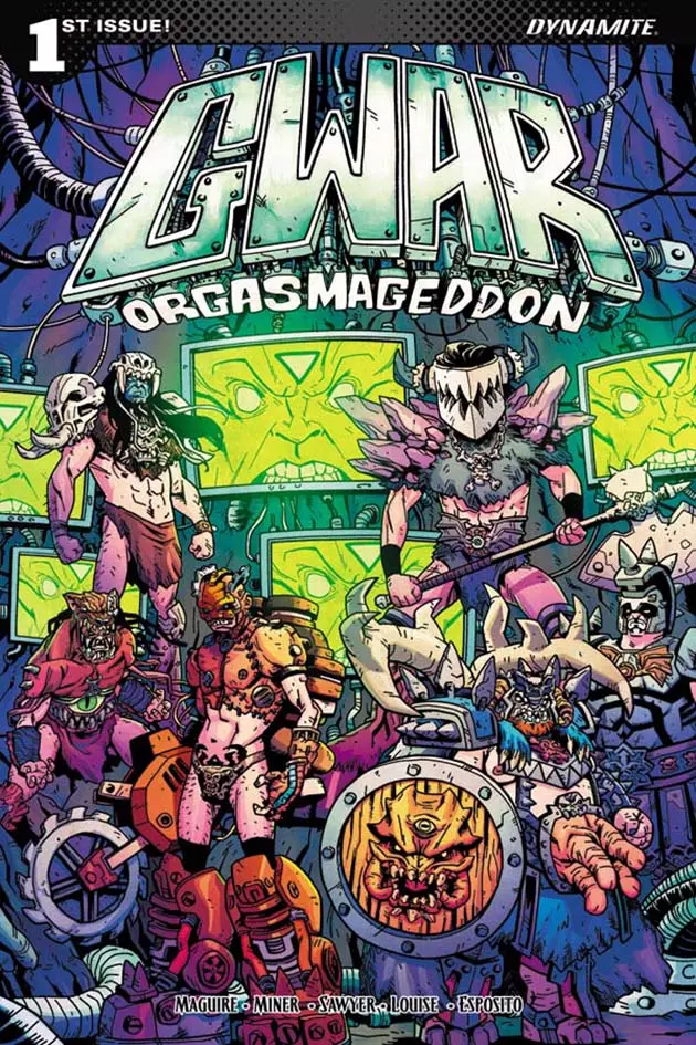 Heavy Metal&#8217;s Most Shocking Band Returns To Comics In &#8216;GWAR: Orgasmageddon&#8217;