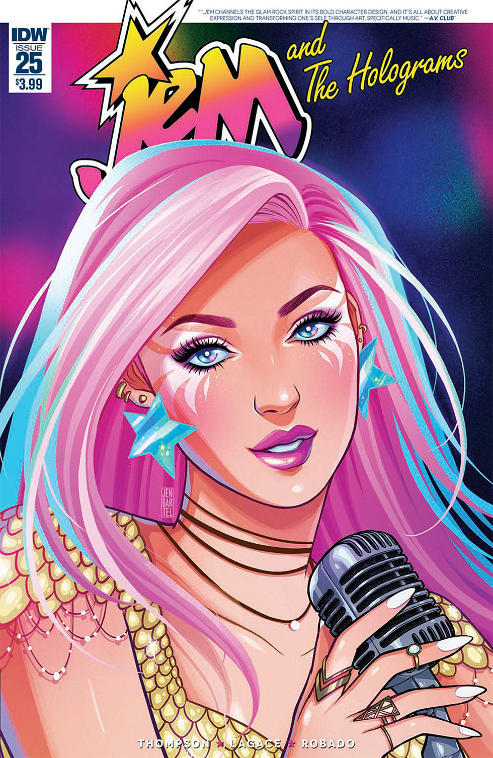 Jerrica And Rio Talk It Out In Jem And The Holograms 25