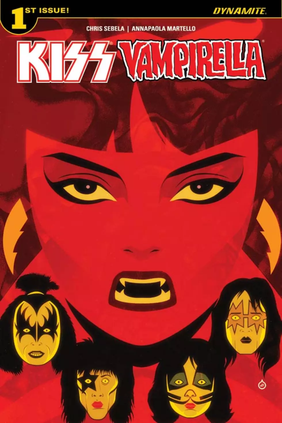 KISS And Vampirella Join Forces To Save Rock And Roll In New Dynamite Crossover