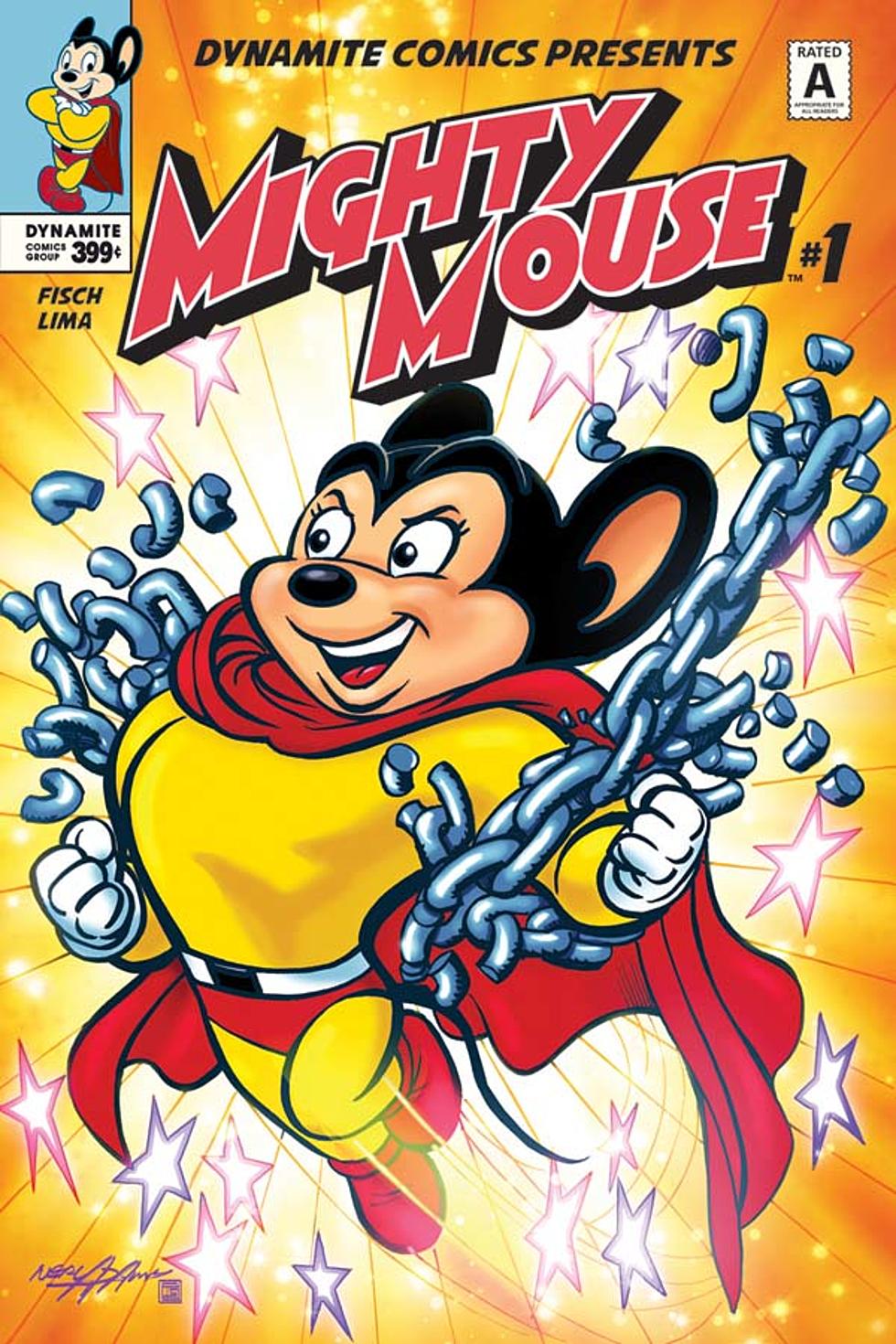 Here He Comes To Save The Day: Dynamite Unveils New &#8216;Mighty Mouse&#8217; By Sholly Fisch And Igor Lima