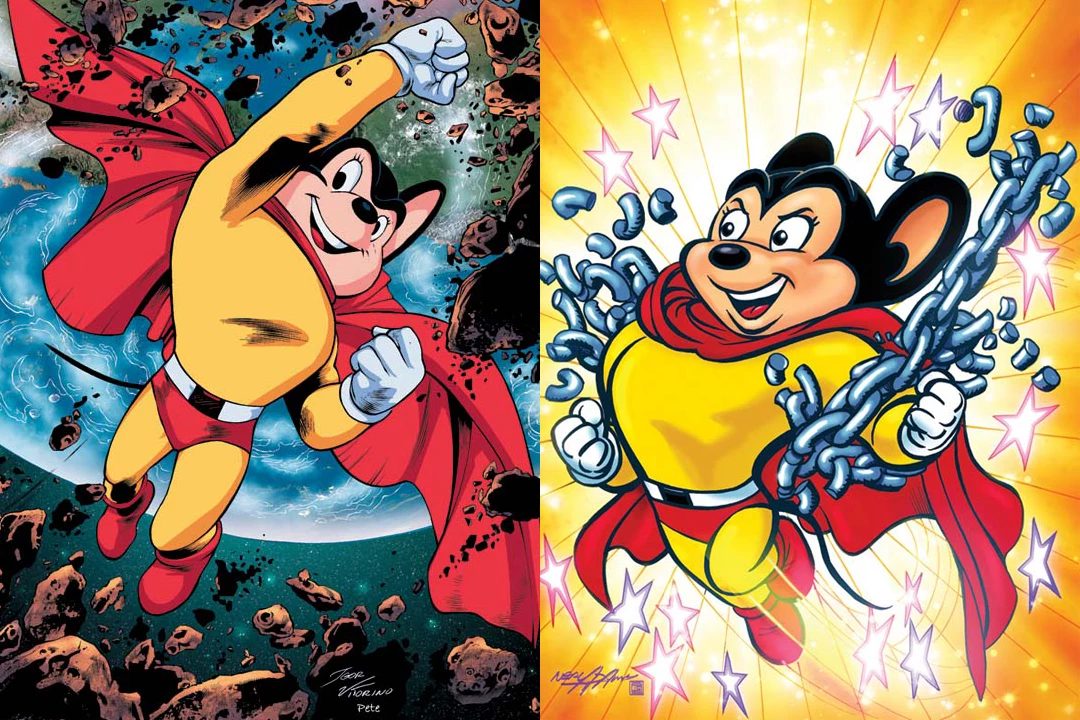 Here He Comes: Dynamite Unveils New 'Mighty Mouse' Comic