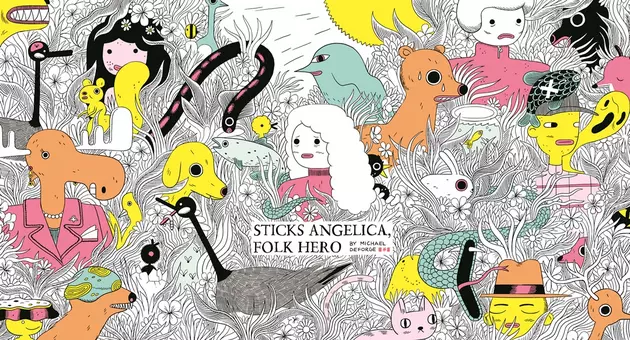 Enter A Strange State Of Nature With Michael DeForge&#8217;s &#8216;Sticks Angelica, Folk Hero&#8217;