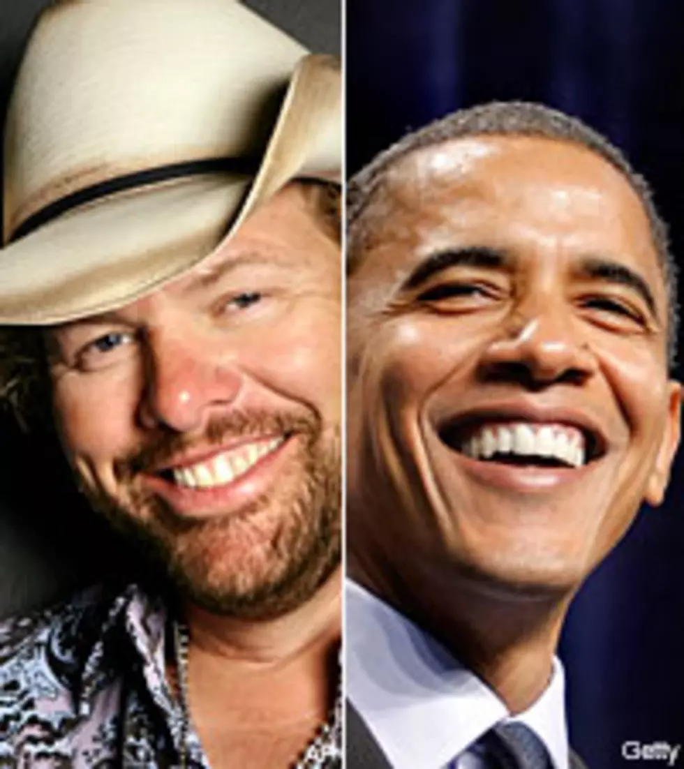 Toby Keith &#8216;Cool&#8217; With President Obama