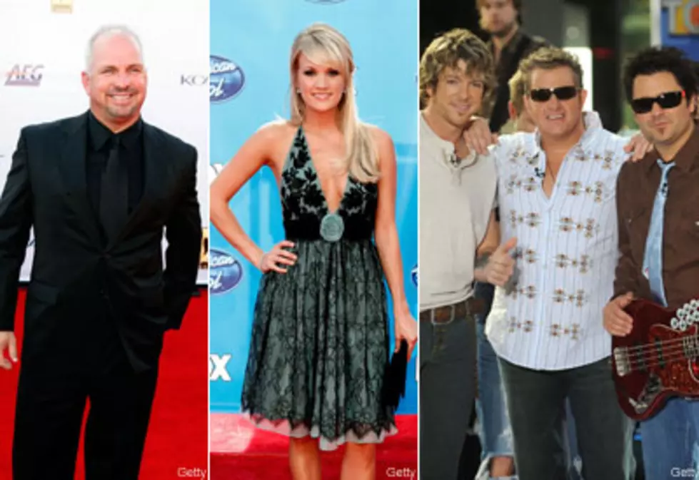 Garth, Carrie and Rascal Flatts Lead Country AMA Nominations