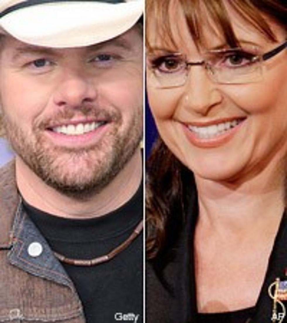 Toby Keith Sticks Up for Sarah Palin