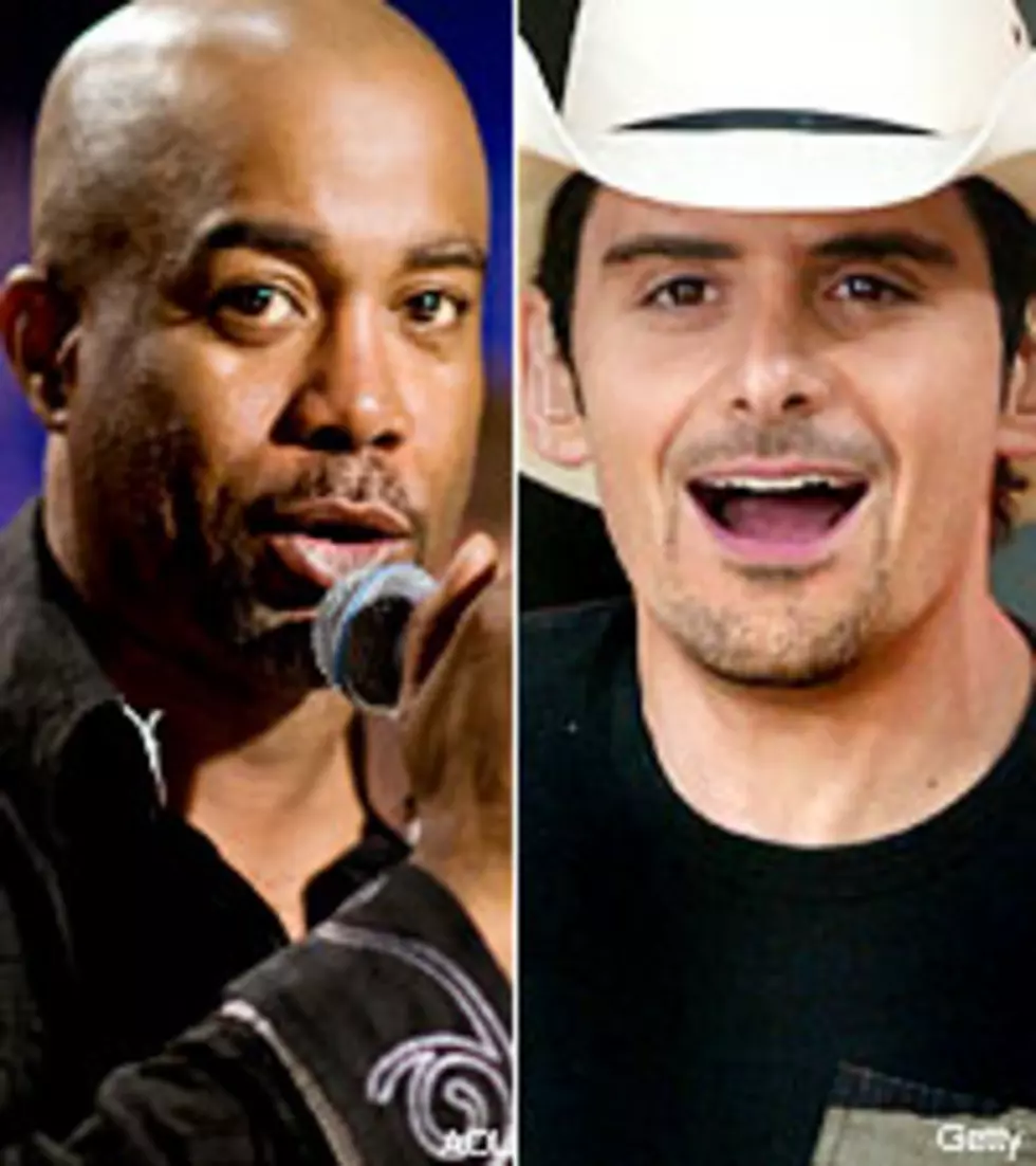 Darius Rucker Campaigns for Paisley Party Tour