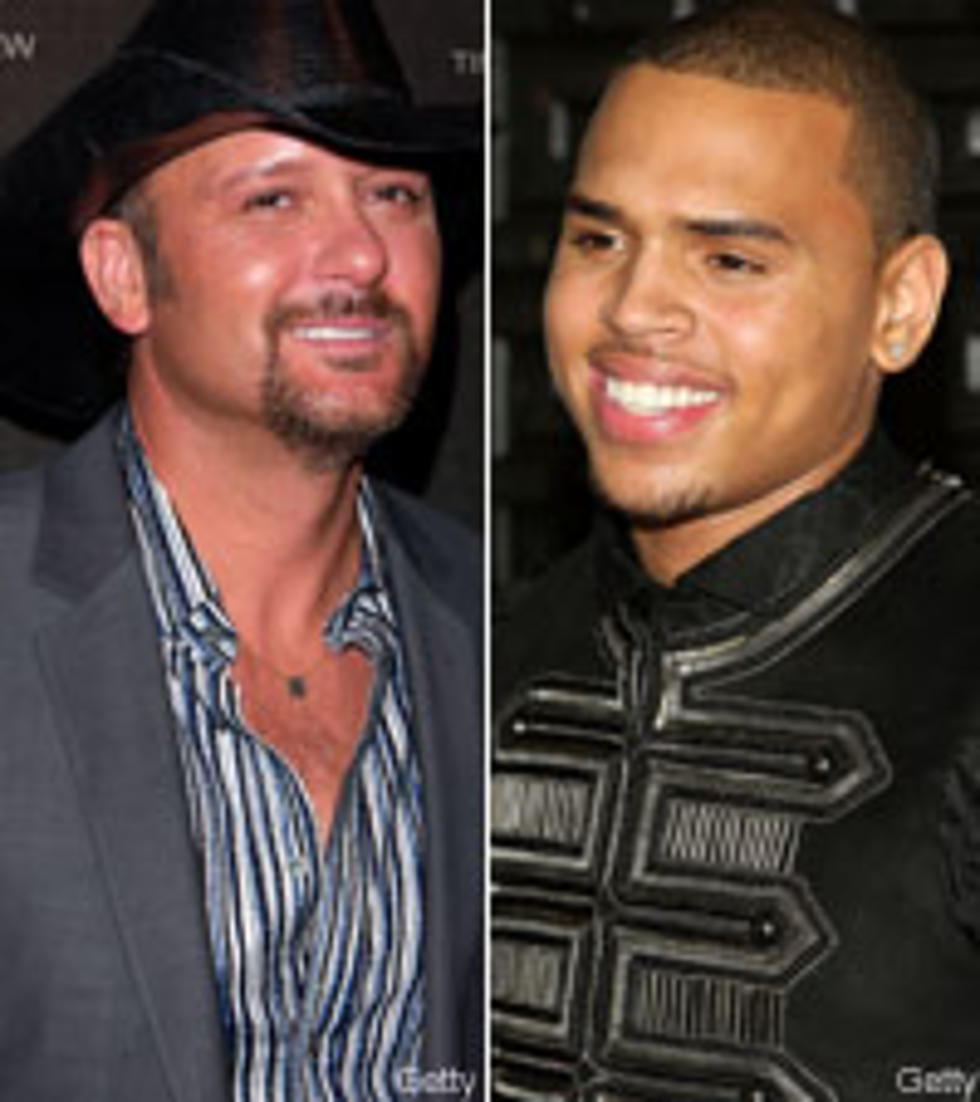 Tim McGraw Collaborates With Chris Brown