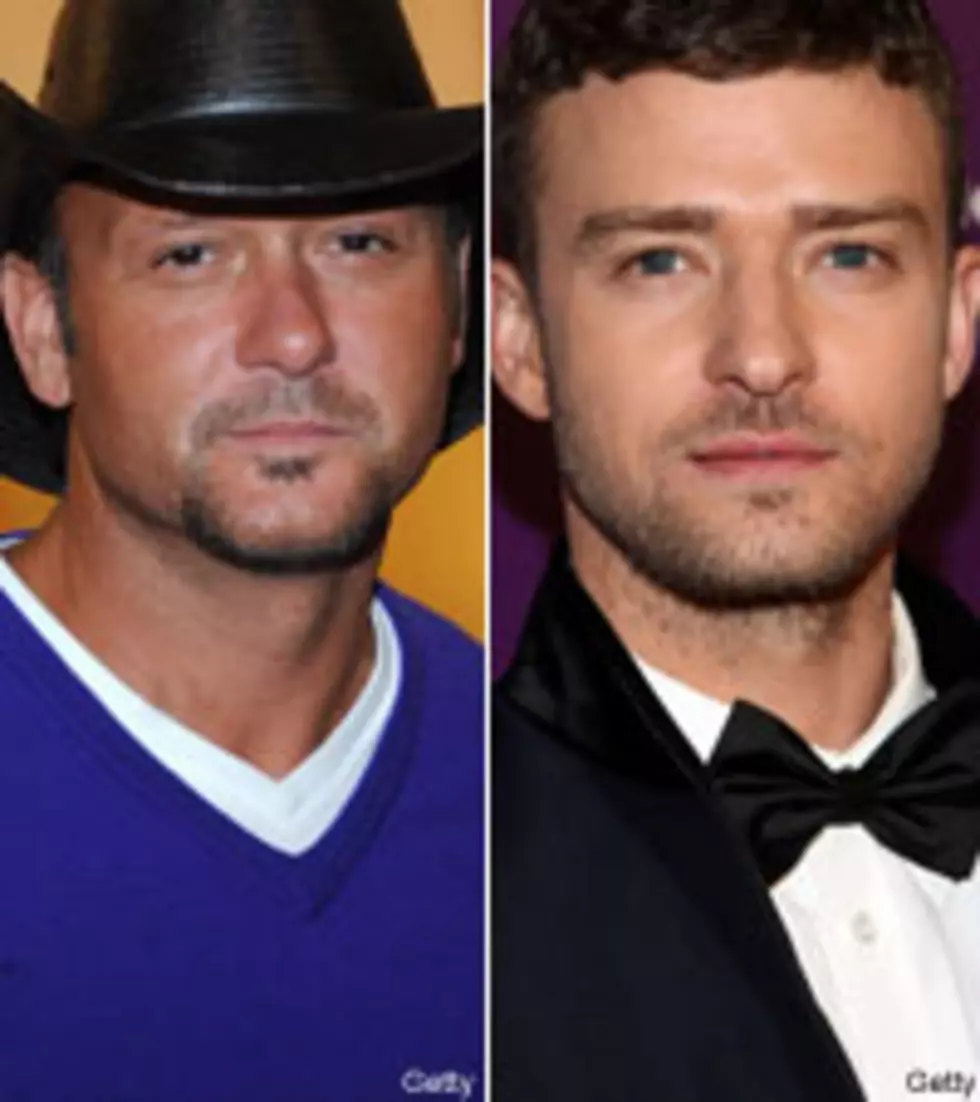 Justin Timberlake Playing Tim McGraw?