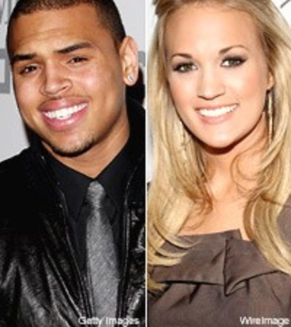 Chris Brown Wants to Duet with Carrie Underwood?