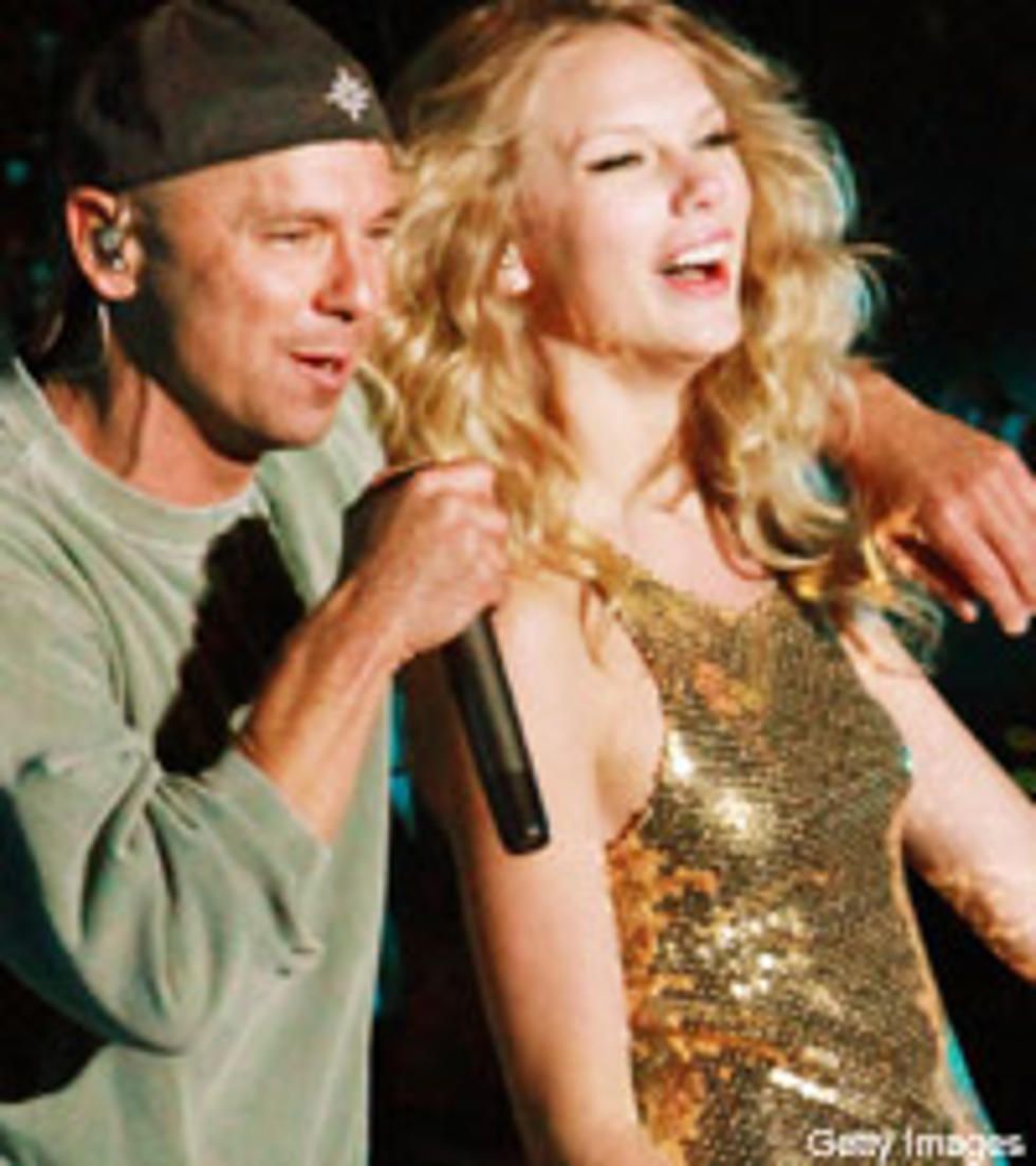 Taylor Swift and Kenny Chesney Text the Love