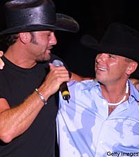Tim McGraw and Kenny Chesney