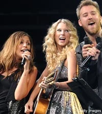 Lady Antebellum, Taylor Swift