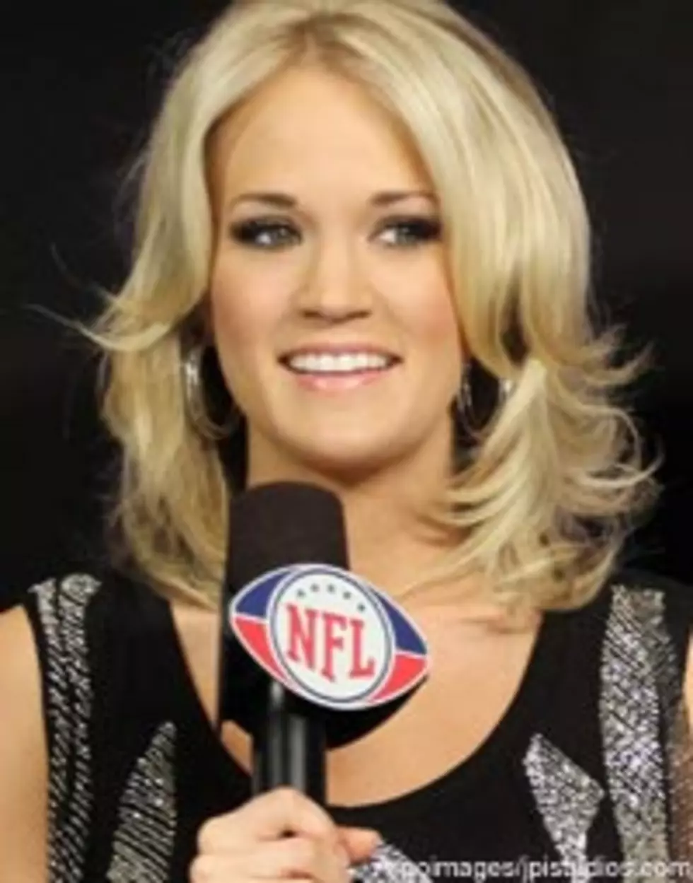 Carrie Underwood Rooting for the Saints &#8230; Just a Little Bit