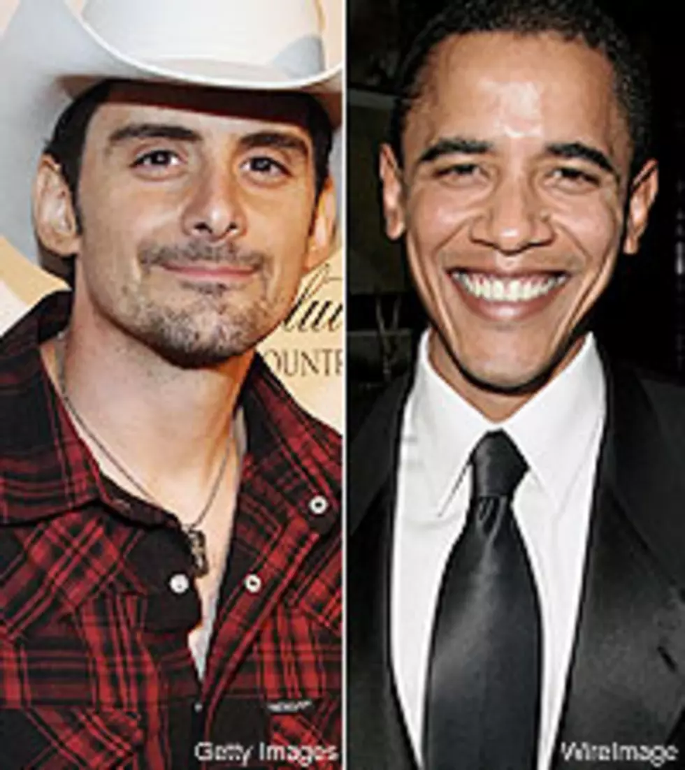 Brad Paisley Gets Personal Phone Call From President Obama