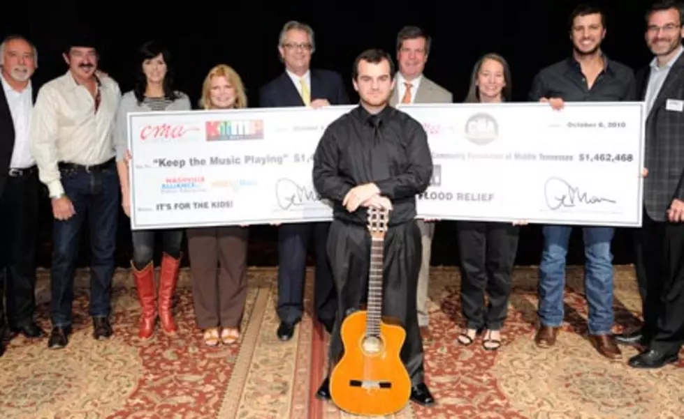 CMA Comes to the Aid of Nashville Schools & Flood Victims