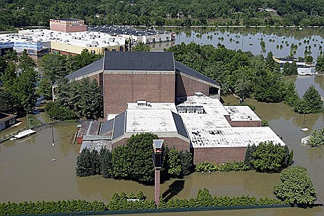 The Grand Ole Opry in Nashville after the flood