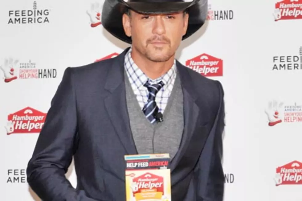 Tim McGraw Lends a Hand to Help Feed America