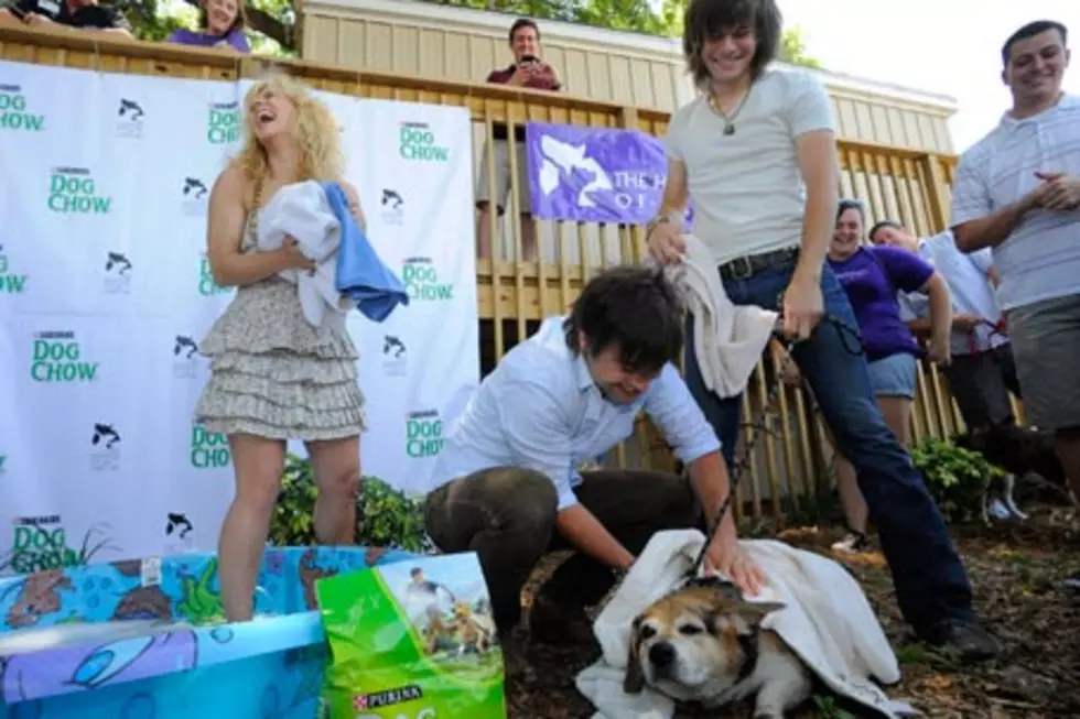 The Band Perry Host a Dog Wash