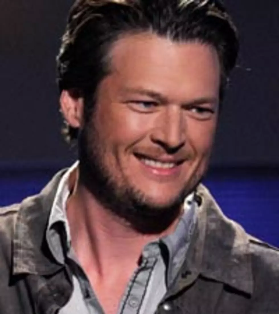 Blake Shelton Is Punch Drunk