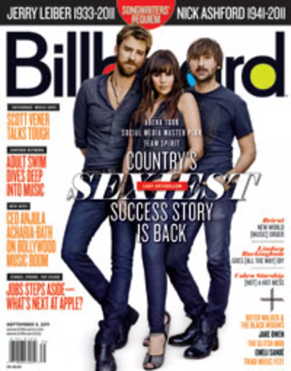 Lady Antebellum Grace Cover of Billboard Magazine