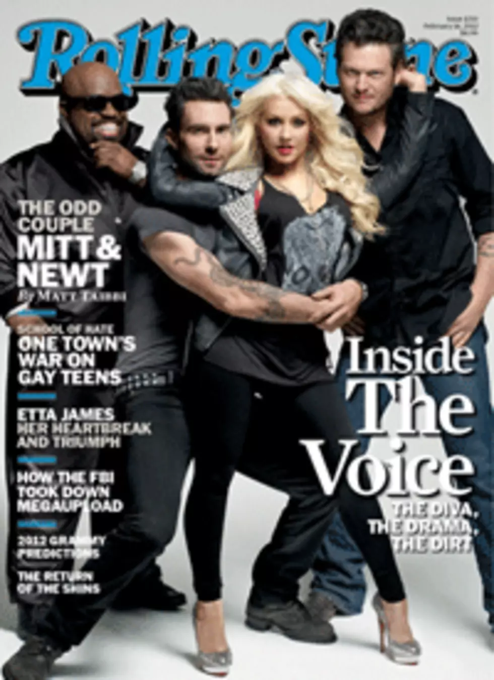 &#8216;The Voice&#8217; Coaches Cover Rolling Stone