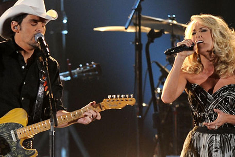 Carrie Underwood Surprises Brad Paisley on Tour