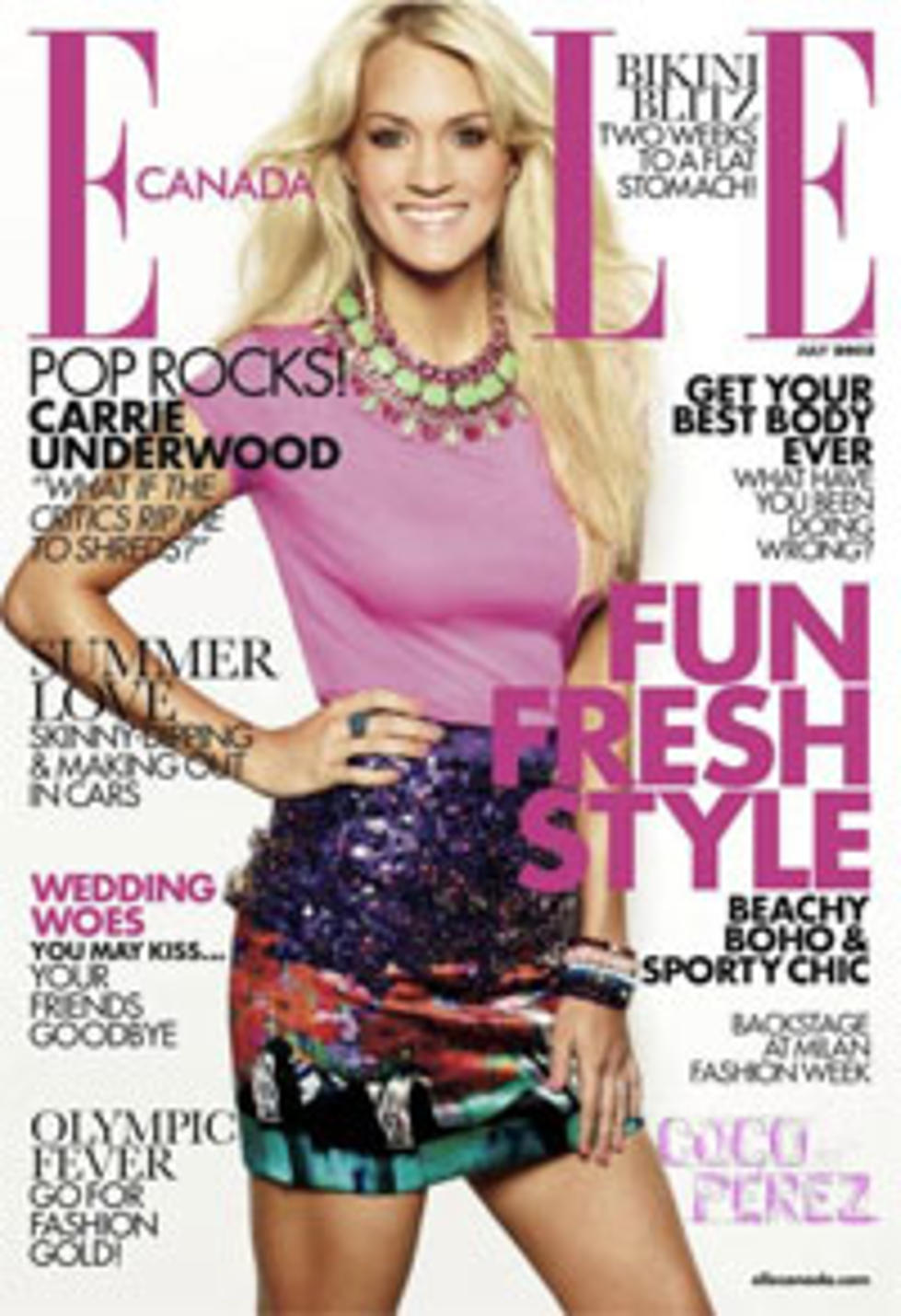 Carrie Underwood Elle Canada Cover Story: &#8216;Good Girl&#8217; Is Grammatically Correct