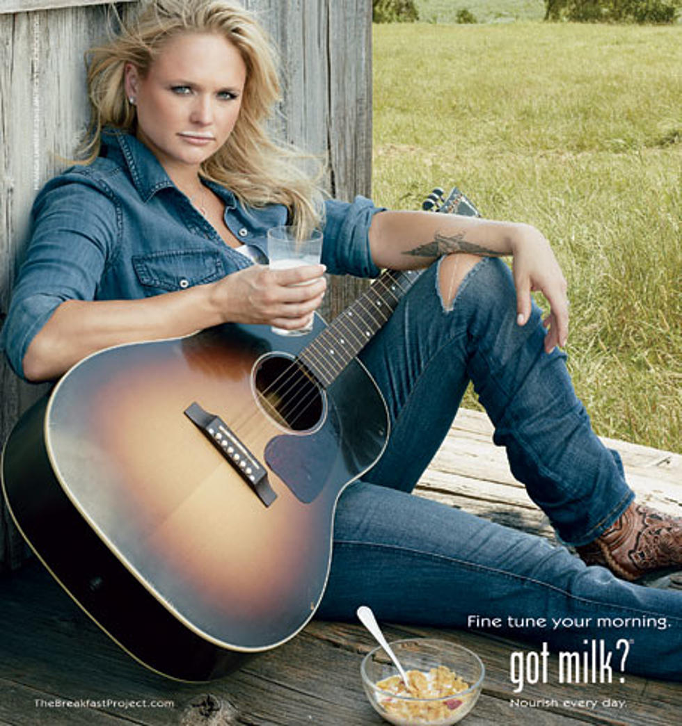 Miranda Lambert, Milk Mustache Campaign Is Perfect Fit