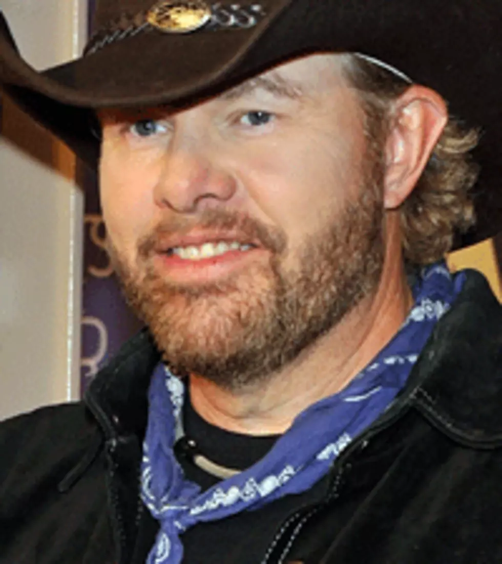 Toby Keith Radio Popularity Makes Singer a &#8216;Million-Air&#8217;