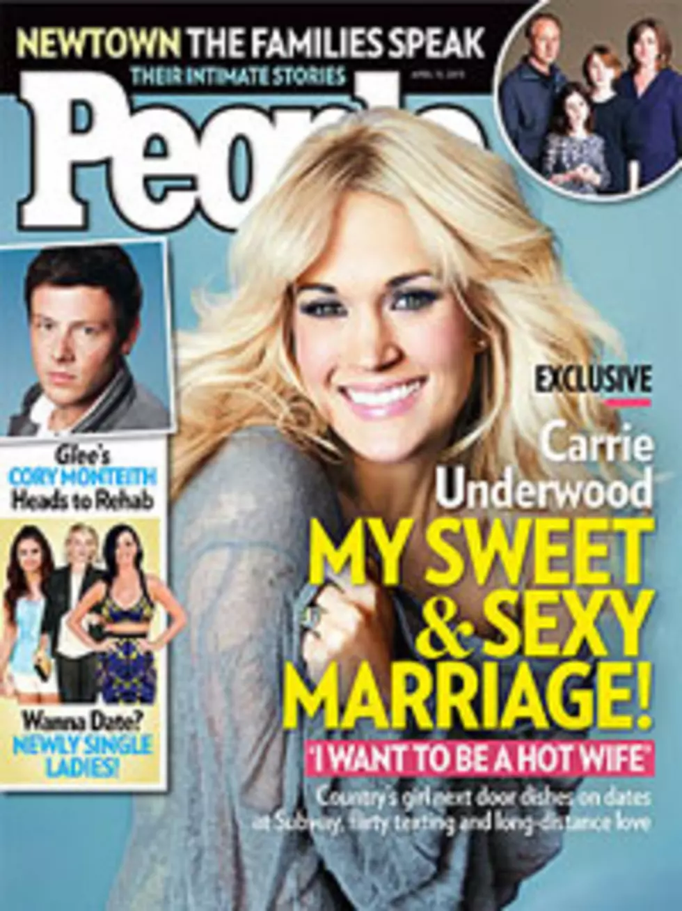 Carrie Underwood, People Cover: Superstar Puts Marriage First