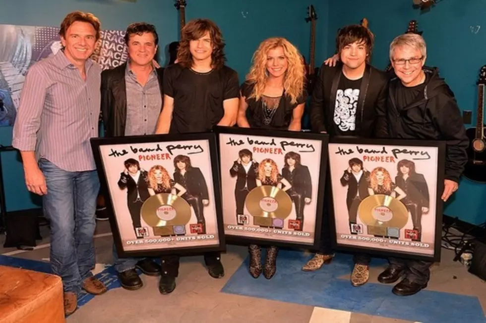 The Band Perry Presented Gold Plaques for ‘Pioneer’