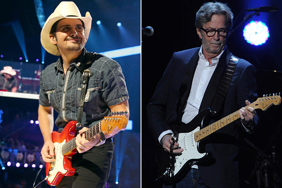 Brad Paisley Wants to Meet and Play With Eric Clapton