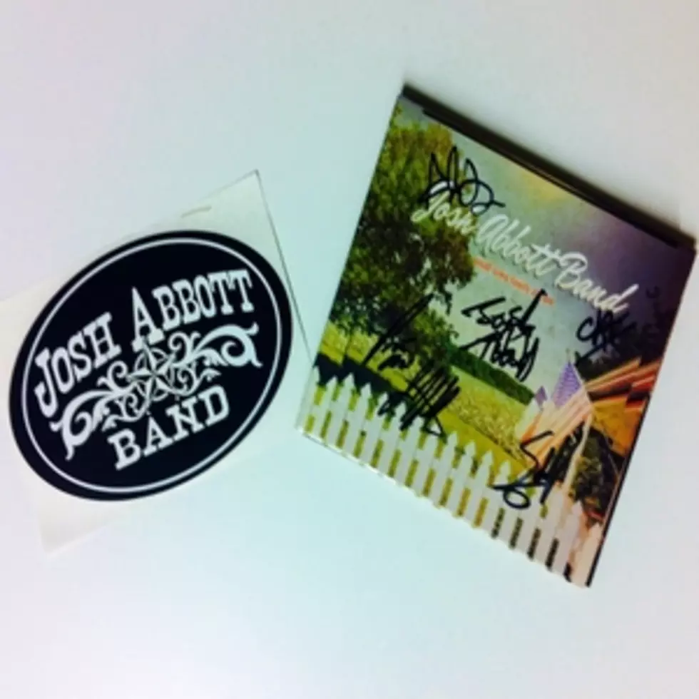 Win an Autographed Josh Abbott Band CD and Sticker &#8211; 12 Days of Christmas Giveaway