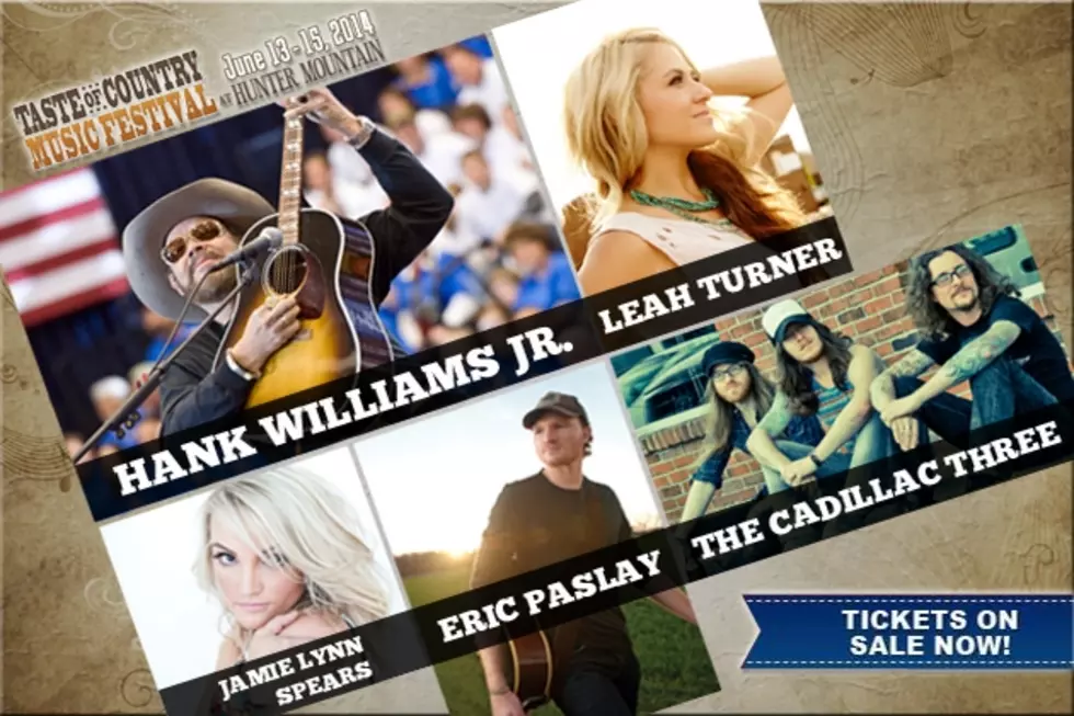 Hank Williams Jr. + More Acts Added to 2014 Taste of Country Music Festival
