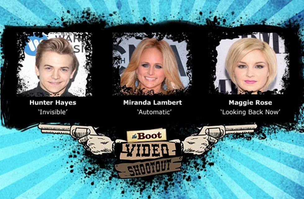Hunter Hayes vs. Miranda Lambert vs. Maggie Rose &#8211; Video Shootout