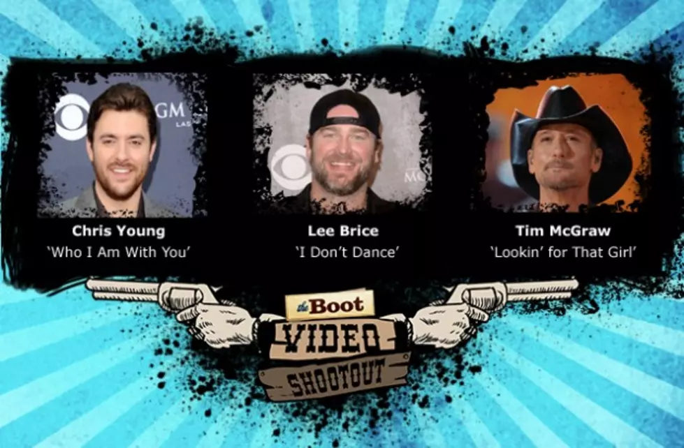 Chris Young vs. Lee Brice vs. Tim McGraw &#8211; Video Shootout