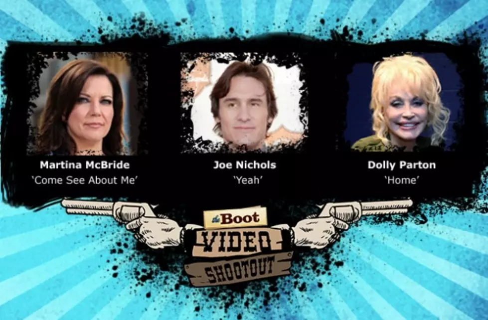 Martina McBride vs. Joe Nichols vs. Dolly Parton &#8211; Video Shootout
