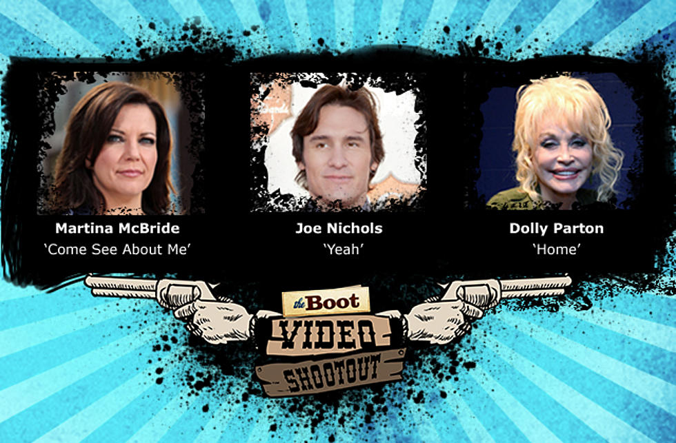 Martina McBride, Joe Nichols,  Dolly Parton - Video Shootout