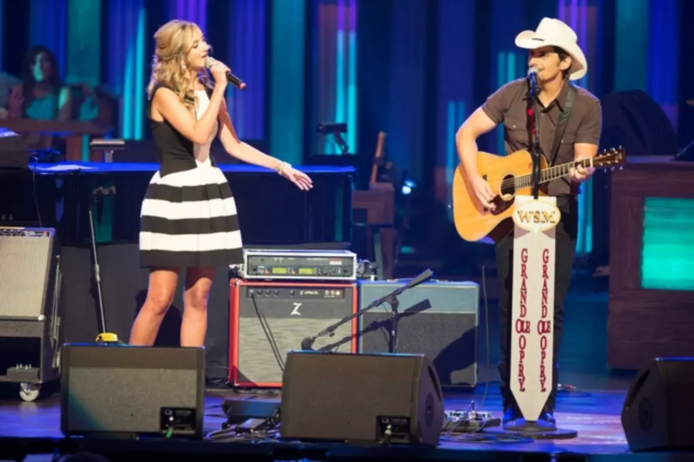 Brad Paisley, Sarah Darling Team Up on Opry Stage