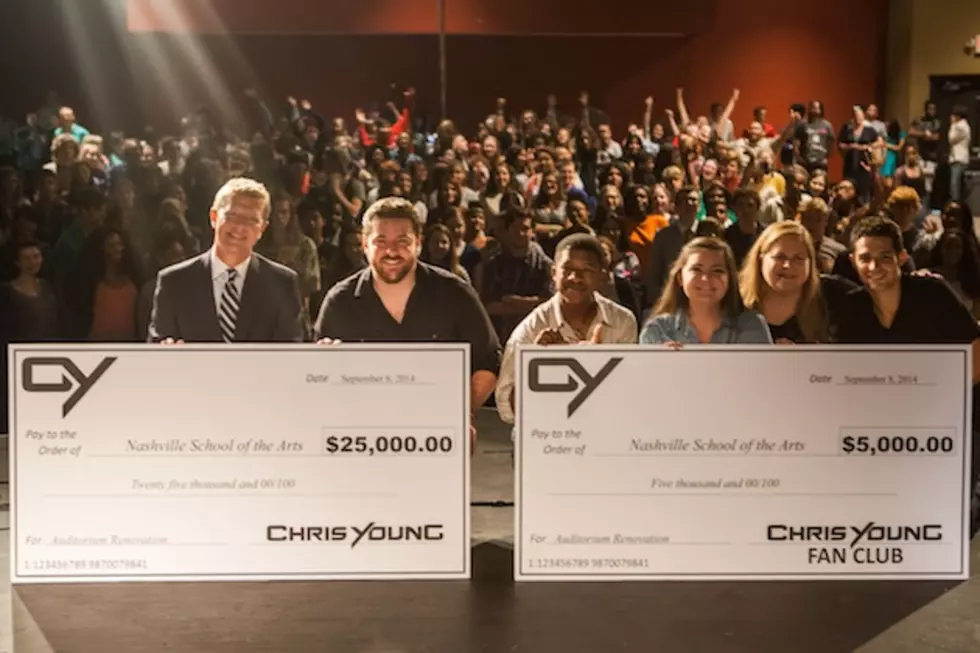 Chris Young Donates to Nashville School of the Arts