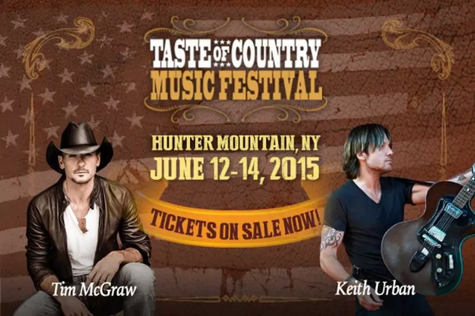 Early Bird Tickets Now on Sale for 2015 Taste of Country Music Festival