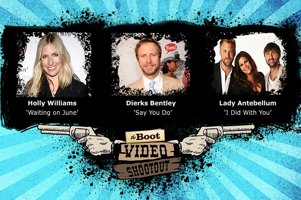 Video Shootout: Holly Williams, Dierks Bentley, Lady A