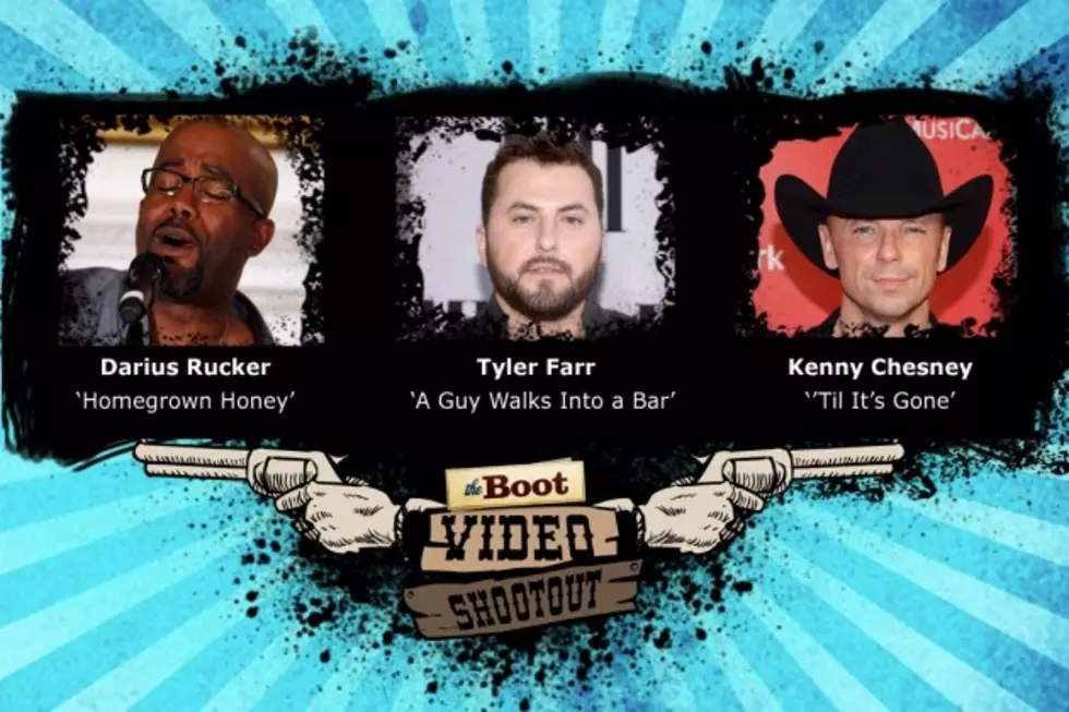 Darius Rucker vs. Tyler Farr vs. Kenny Chesney &#8212; Video Shootout