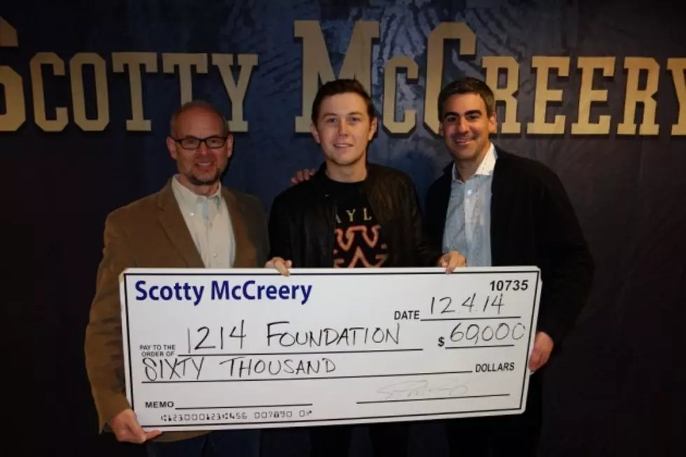 Scotty McCreery Concert Raises $60,000 for 12.14 Foundation